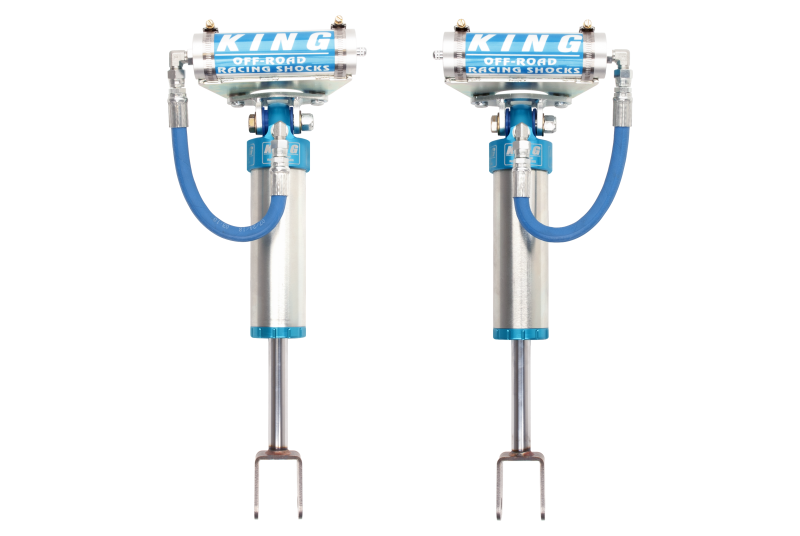 Chevrolet Silverado 2500 Suspension Shock Absorber Set - Front - King Shocks - 2.5 Dia Remote Reservoir - `11-`27